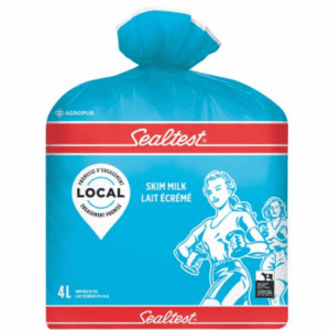 Milk (4L in bags) - 0% FREE