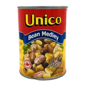 Beans, Medley, Canned, Unico (540mL)