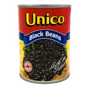 Beans, Black, Canned, Unico (540mL)