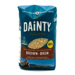 Rice, Long Grain Brown, Dainty (900g)