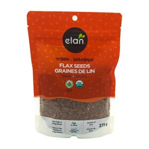 Seeds, Flax, Elan, Organic (275g)