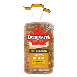 Bread, Honey Wheat Oatmeal, Dempsters (600g)