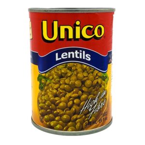 Lentils, Canned, Unico (540mL)