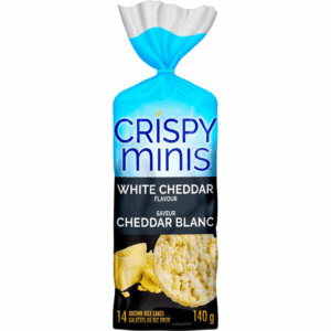 Rice Cakes, White Cheddar, Quaker (140g)