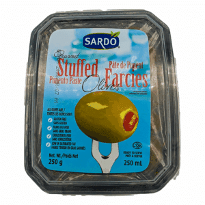 Olives, Stuffed Mammoth, Sardo (250mL)