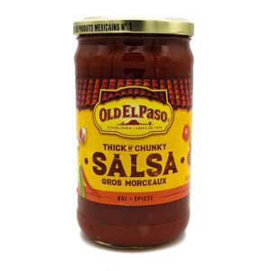 Salsa, Hot, Thick n Chunky, Old El Paso (650mL)