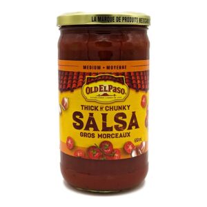 Salsa, Medium, Thick n Chunky, Old El Paso (650mL)