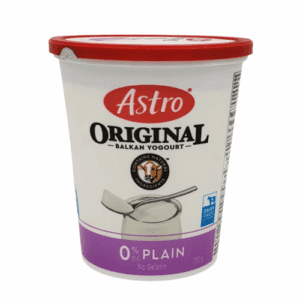 Yogurt, Natural, 0%, Astro (750g)