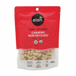 Cashews, Raw, Elan, Organic (185g)