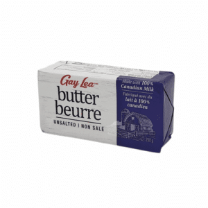 Butter, Unsalted, Gay Lea (250g)