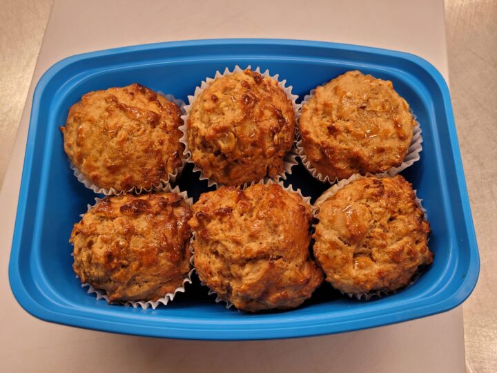 Makeover Muffins, Maple Apple Oatmeal, Frozen (6ea)