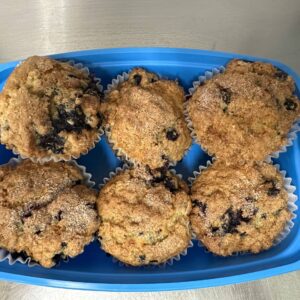 Makeover Muffins, Lemon Blueberry, Frozen (6ea)
