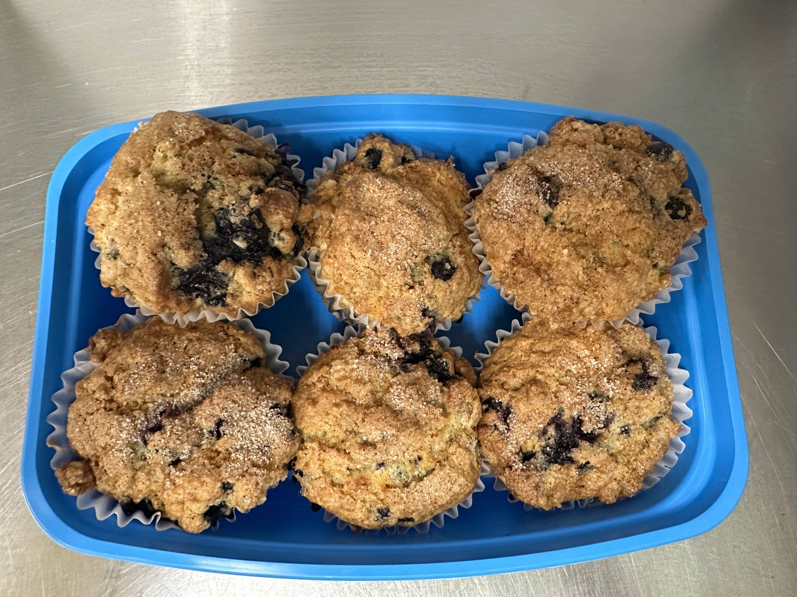 Makeover Muffins, Lemon Blueberry, Frozen (6ea)