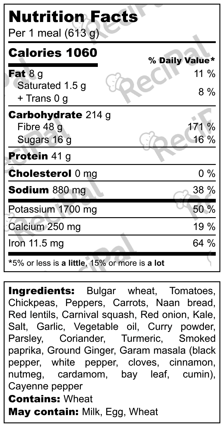 Chickpea Curry, Frozen - Image 2