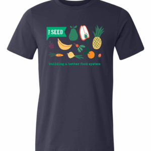 SEED T-Shirts, Navy Blue
